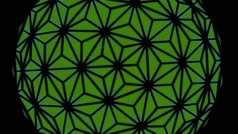 Colored graphic object on background with stroboscopic and hypnotic effect. Stock Footage 139322589