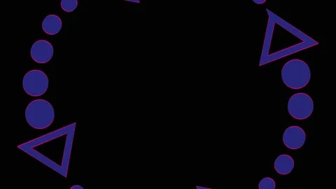 Colored graphic object on background with stroboscopic and hypnotic effect. Stock Footage 139322691