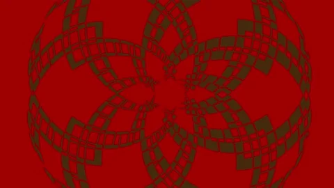 Colored graphic object on background with stroboscopic and hypnotic effect. Stock Footage 139412532