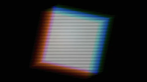 Colored Grid Plate Square Rotation Loop Background Stock Footage 100470918