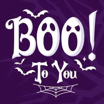 Colored halloween lettering background Vector Stock Illustration