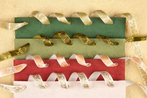 Colored handmade paper Stock Photos