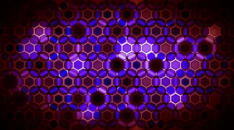 Colored Hexagons Background 2 Stock Footage 46101773