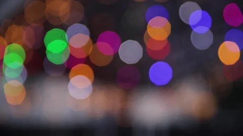 Colored highlights. colored bokeh spots background Stock Footage 325746670