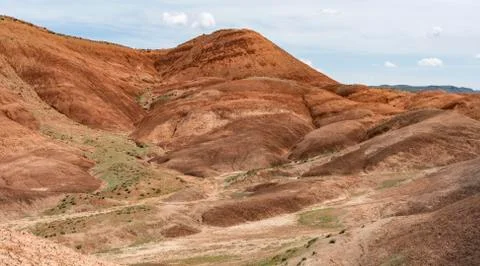 Colored Hills Turkey Igdir Stock Photos