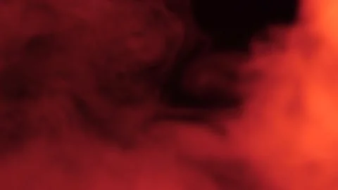 Colored hookah smoke on a black background Stock Footage 172434695