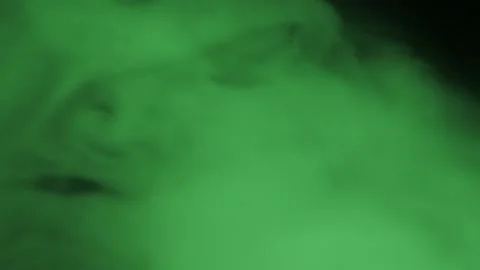 Colored hookah smoke on a black background Stock-Footage 172434842