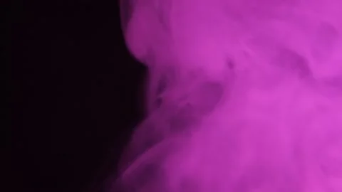 Colored hookah smoke on a black background Stock-Footage 172434952