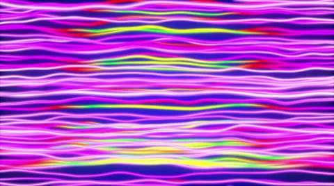 Colored horizontal lines on a blue background, loop Stock Footage 61517083