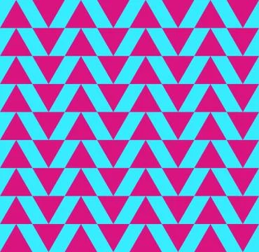 Colored Hypnotic Background Seamless Pattern. Vector Illustratio Stock Illustration