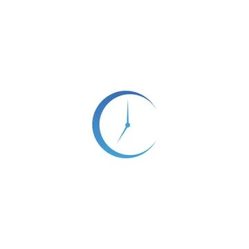 Colored icon clock, alarm clock. Vector illustration eps 10 Stock Illustration