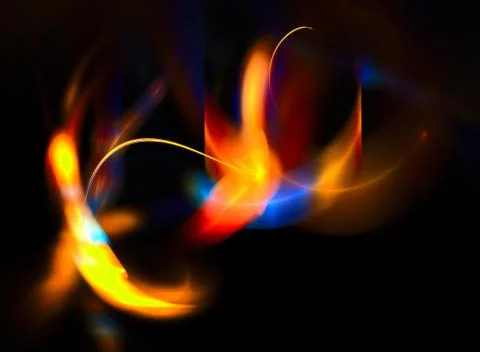 Colored illumination Stock Illustration