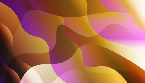 Colored Illustration In Marble Style With Gradient. For Cover Page, Landing P Stock Illustration