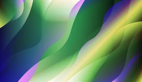 Colored Illustration In Marble Style With Gradient. For Cover Page, Landing P Stock Illustration