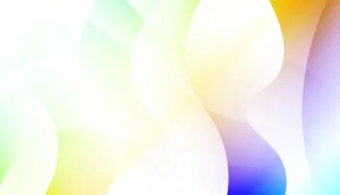 Colored Illustration In Wave Style With Gradient. For Your Design Wallpaper,  Stock Illustration