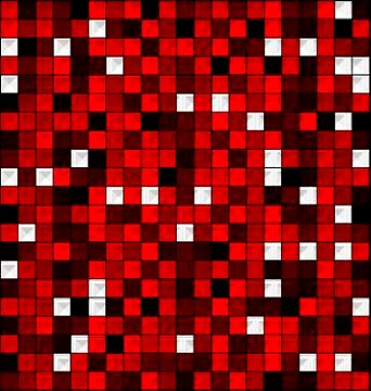 Colored image of red blocks Stock Illustration