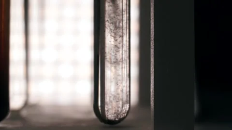 Colored ink drop in water, drop color mixture falls on water. Slow motion Stock Footage 188749719