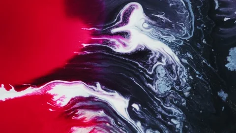 Colored ink flow background. Abstract colorful ink background. Stock-Footage 152525880