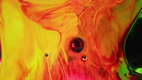 Colored ink flow background. Abstract colorful ink background. Stock Footage 156201751