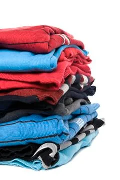 Colored jumper close up Foto stock