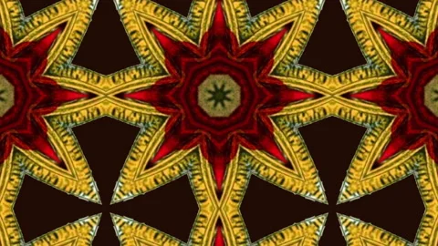Colored kaleidoscope Stock Footage 132638042
