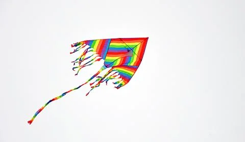 Colored kites Stock Photos