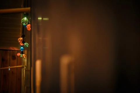 Colored lamps Stock Photos