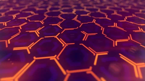 Colored led particles shapes. Abstract VJ motion background. 3d rendering Stock Footage 113610408