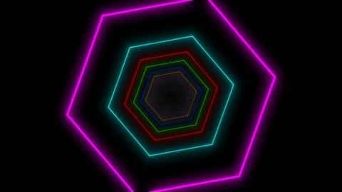 Colored Light Animation Backround Stock Footage 116289936