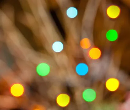 Colored light bulbs 스톡 사진