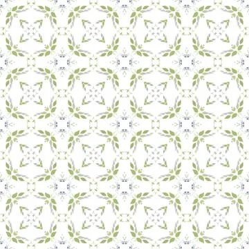 Colored light pattern with vegetative elements. Stock Illustration