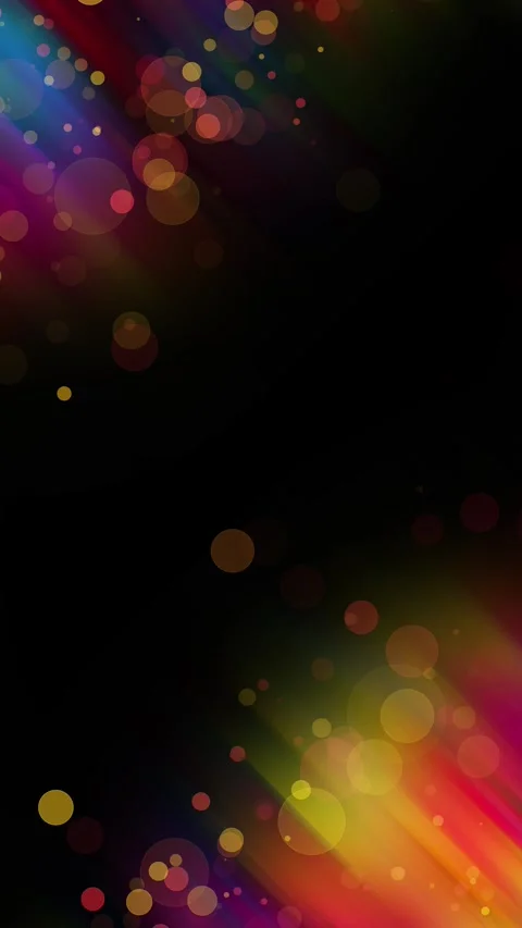 Colored Lights and Particles Loop Stock Footage 342493578