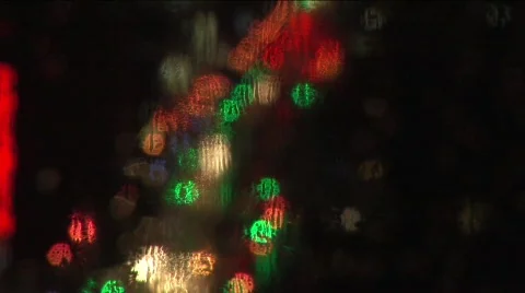 Colored lights and water 2 Stock Footage 311932