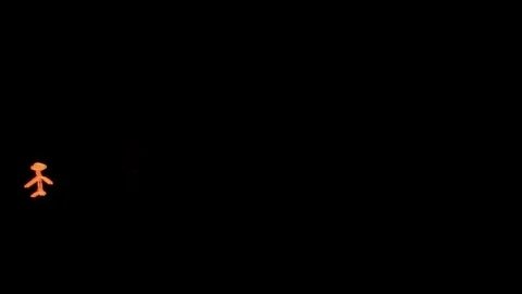 Colored lights generated by cars passing on the road at night in the form of  Video stock 72266137