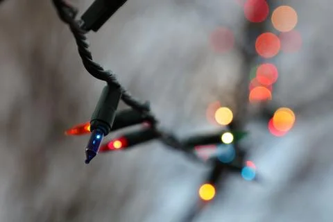 Colored lights Stock Photos