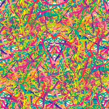 Colored Line Seamless Pattern Stock Illustration