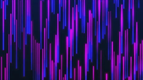 Colored lines descending vertically from top to bottom Stock Footage 248985412