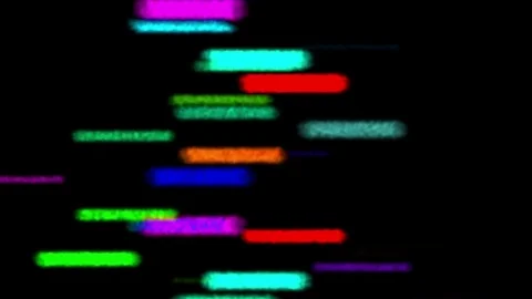 Colored Lines Falling Down Abstract Motion Background Stock Footage 72277492