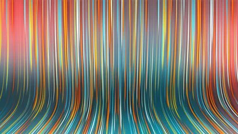 Colored lines Stock Illustration