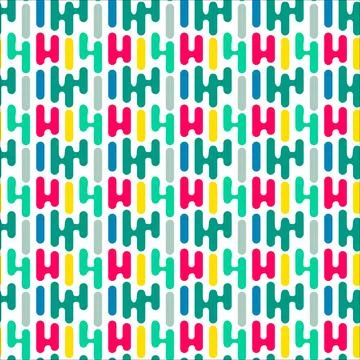 Colored lines pattern Stock Illustration