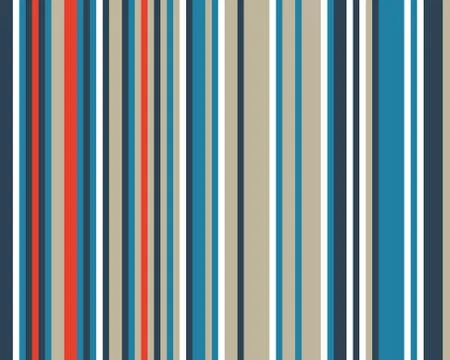 Colored lines, seamless Stock Illustration