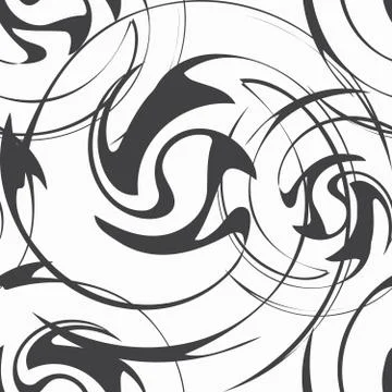 Colored lines on a white background Stock Illustration