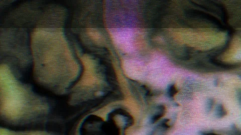 Colored Liquid Ink Splash VHS Wall Flickering Noise Motion Abstract Background Stock Footage 140118683