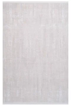 Colored machine carpet on a white background Foto stock