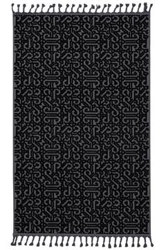 Colored machine carpet on a white background Stock Photos