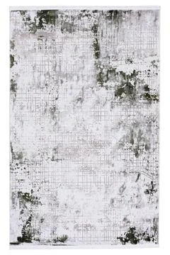 Colored machine carpet on a white background Stock Photos