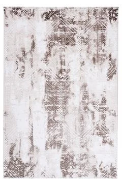 Colored machine carpet on a white background Stock Photos