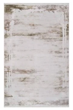 Colored machine carpet on a white background Stock Photos