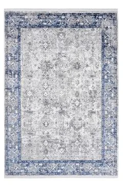 Colored machine carpet on a white background Stock Photos