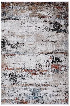 Colored machine carpet on a white background Stock Photos